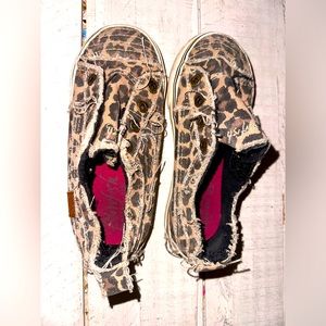 Leopard Blowfish Girls Shoes